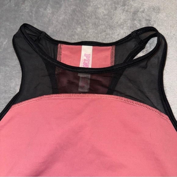 PINK Victoria’s Secret Crop Haut Court Sports Bra and Nike Sports Bra Size Small - Picture 3 of 11